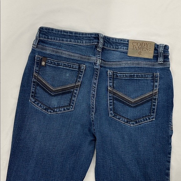 Cody James Jeans Mens 32x32 Slim Straight Equalizer Denim Cowboy Western - Picture 6 of 7